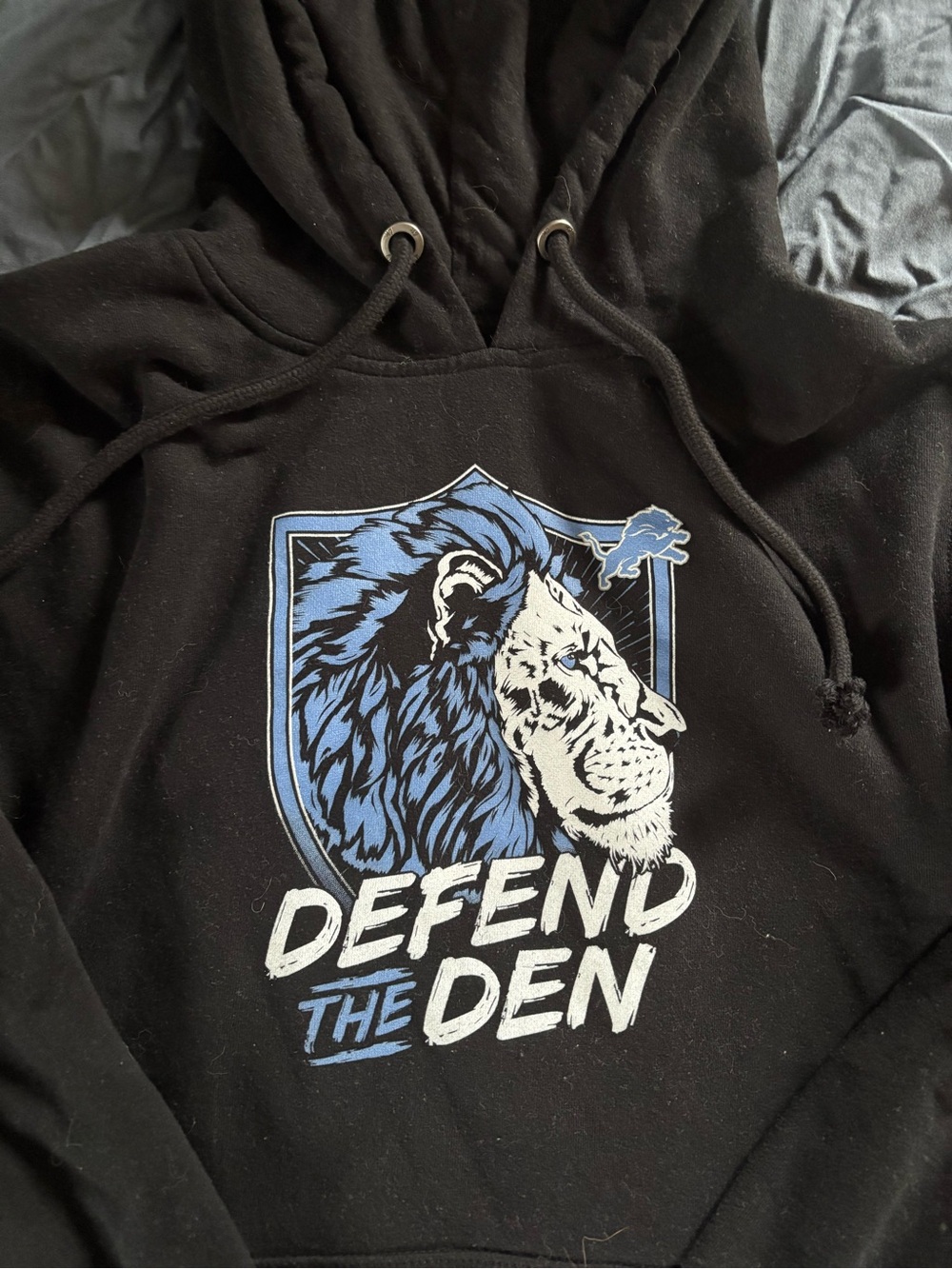 '47 Black Detroit Lions Hoodie